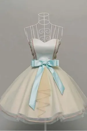 2024 Homecoming Dresses A Line Sweetheart Tulle With PXY956PD