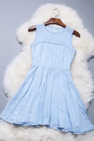 2024 Scoop A Line Cocktail Dresses Chiffon With Ruffles Short/Mini