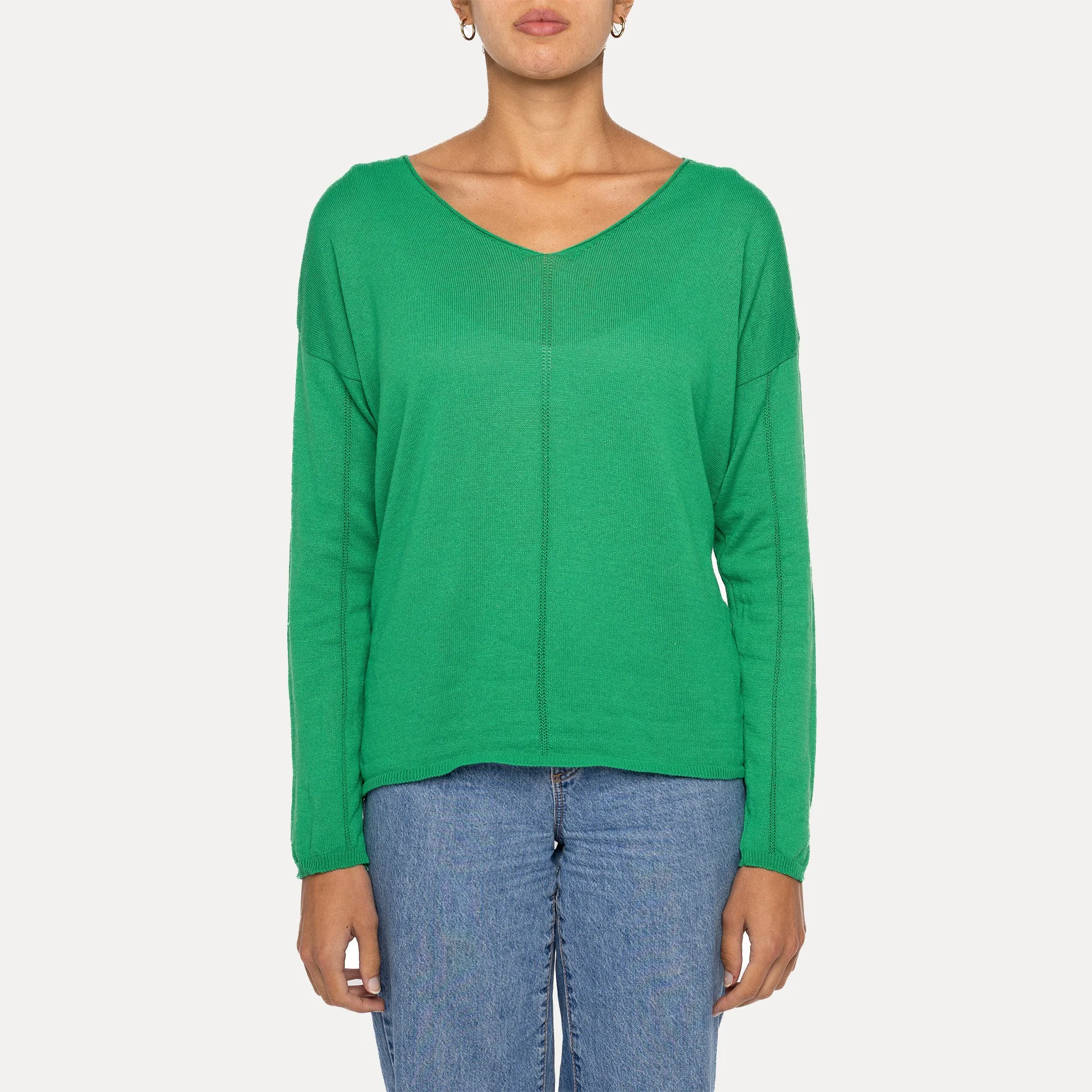 Astrid  Preppy V-Neck