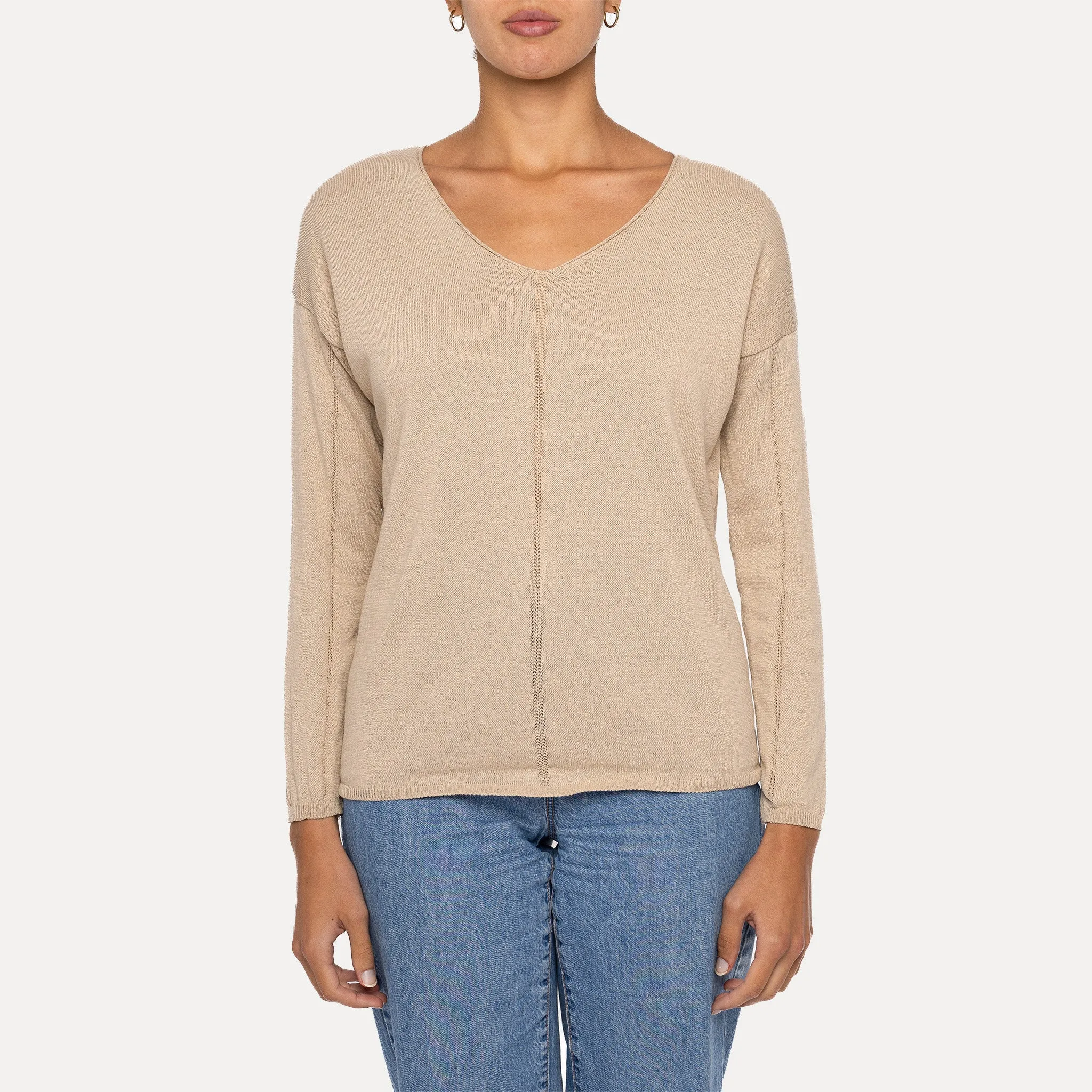 Astrid  Preppy V-Neck