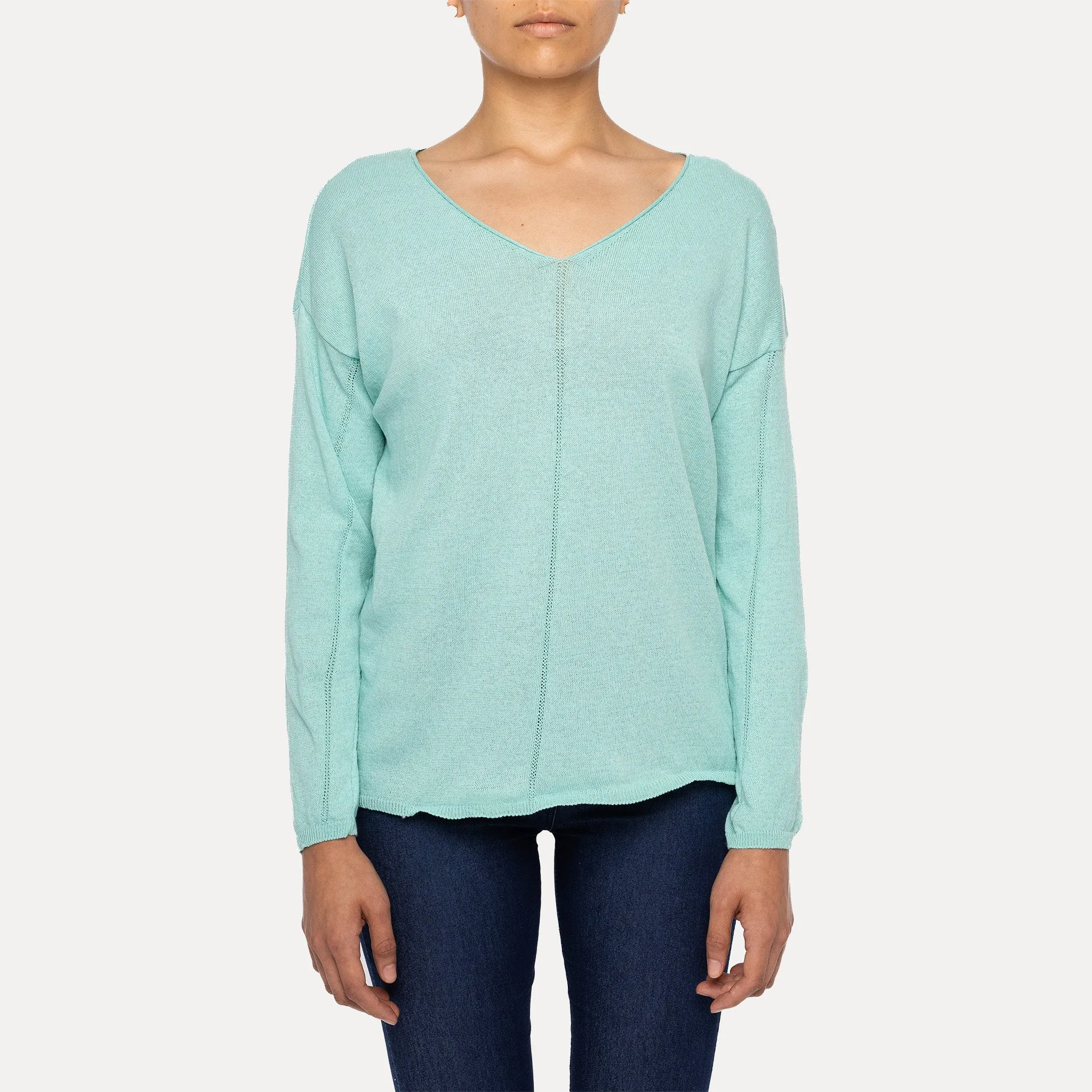 Astrid  Preppy V-Neck