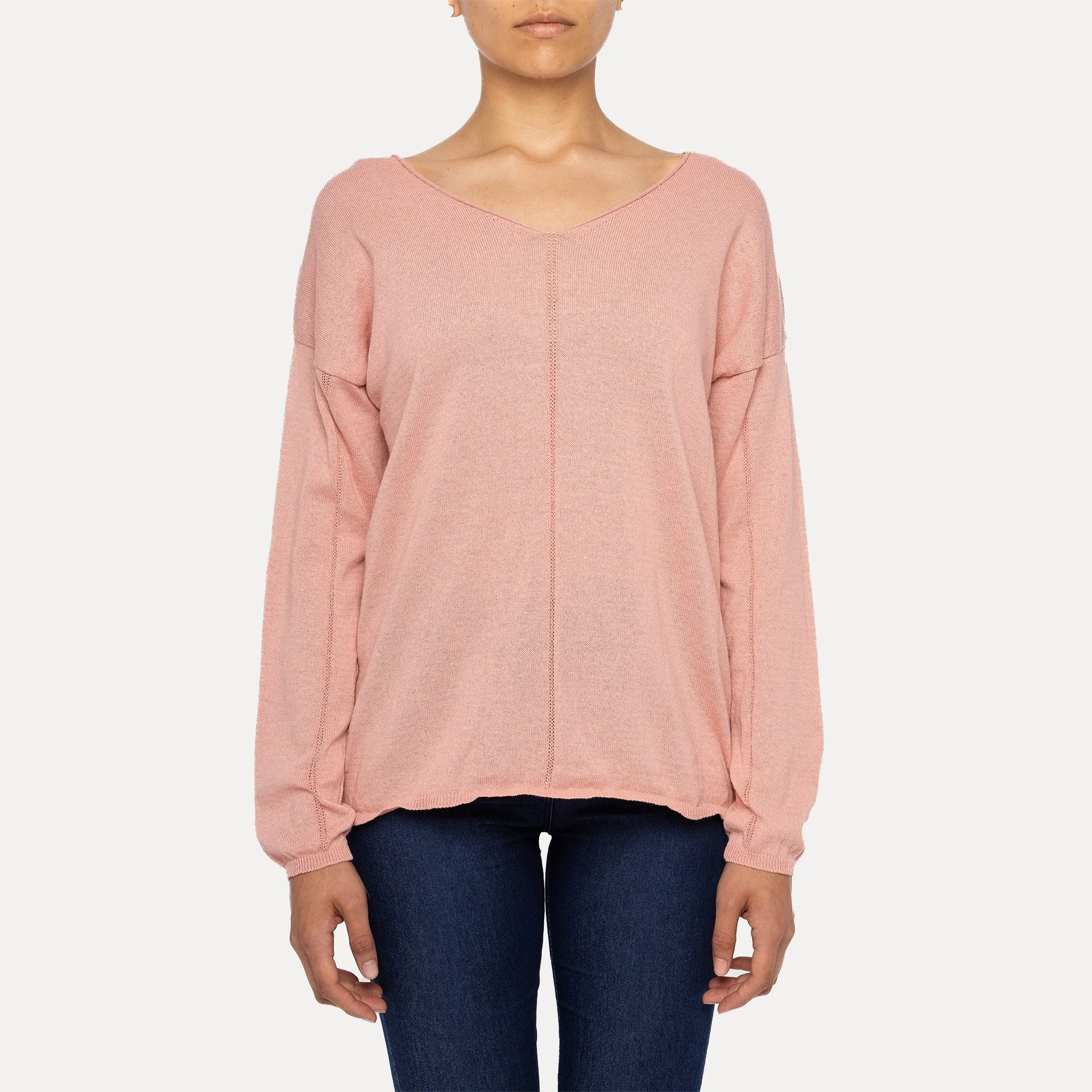 Astrid  Preppy V-Neck