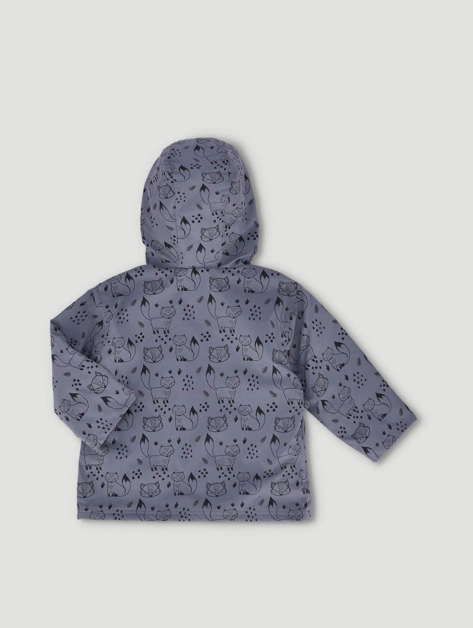 Baby Boys Cartoon Fox Rain Jacket