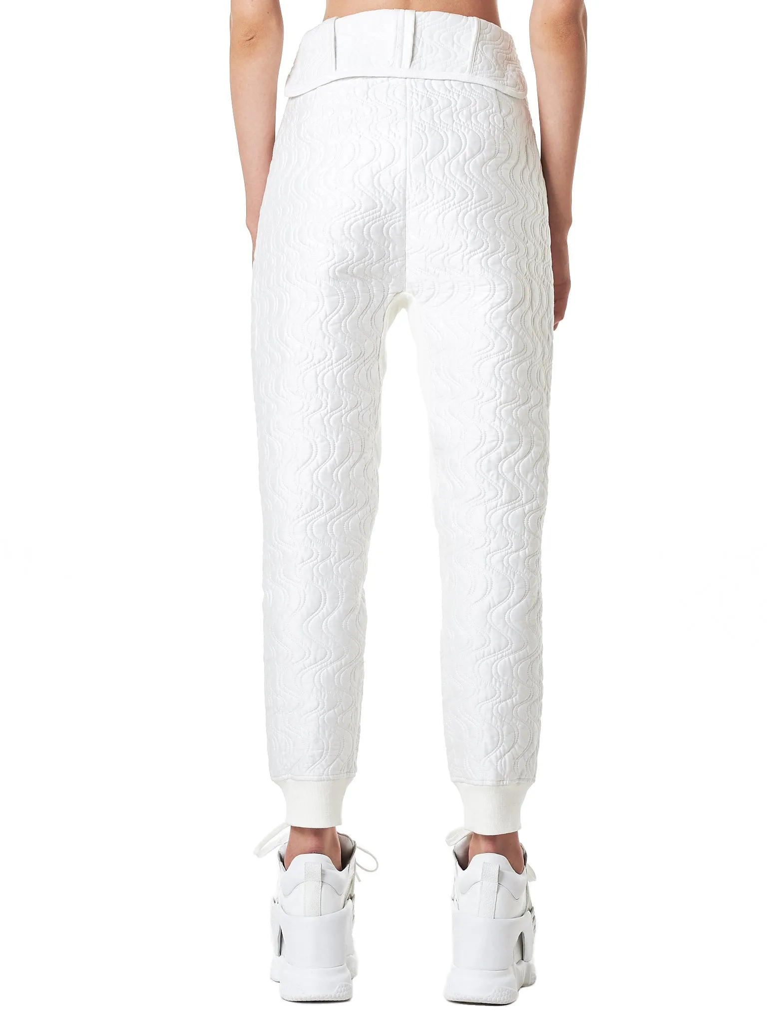 ‘Bao’ Quilted Joggers (K061-WHITE)