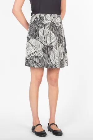 BYLYSE Leaf Print Skort