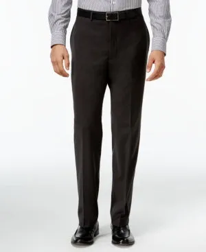 Calvin Klein Mens Slim fit Casual Pants 42 / 32 Grey Solid