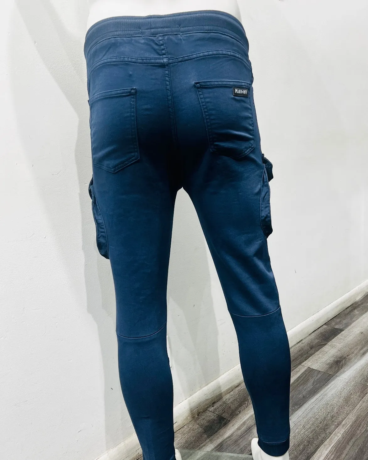 Cargo Knit Jogger (Navy)