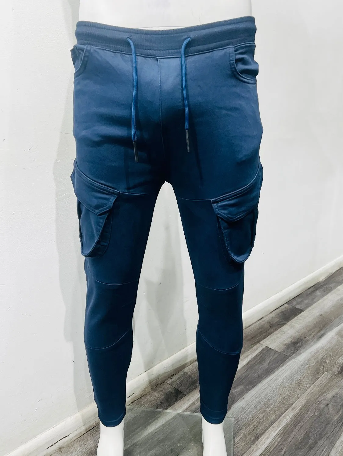 Cargo Knit Jogger (Navy)