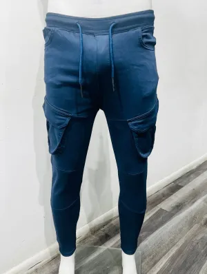 Cargo Knit Jogger (Navy)