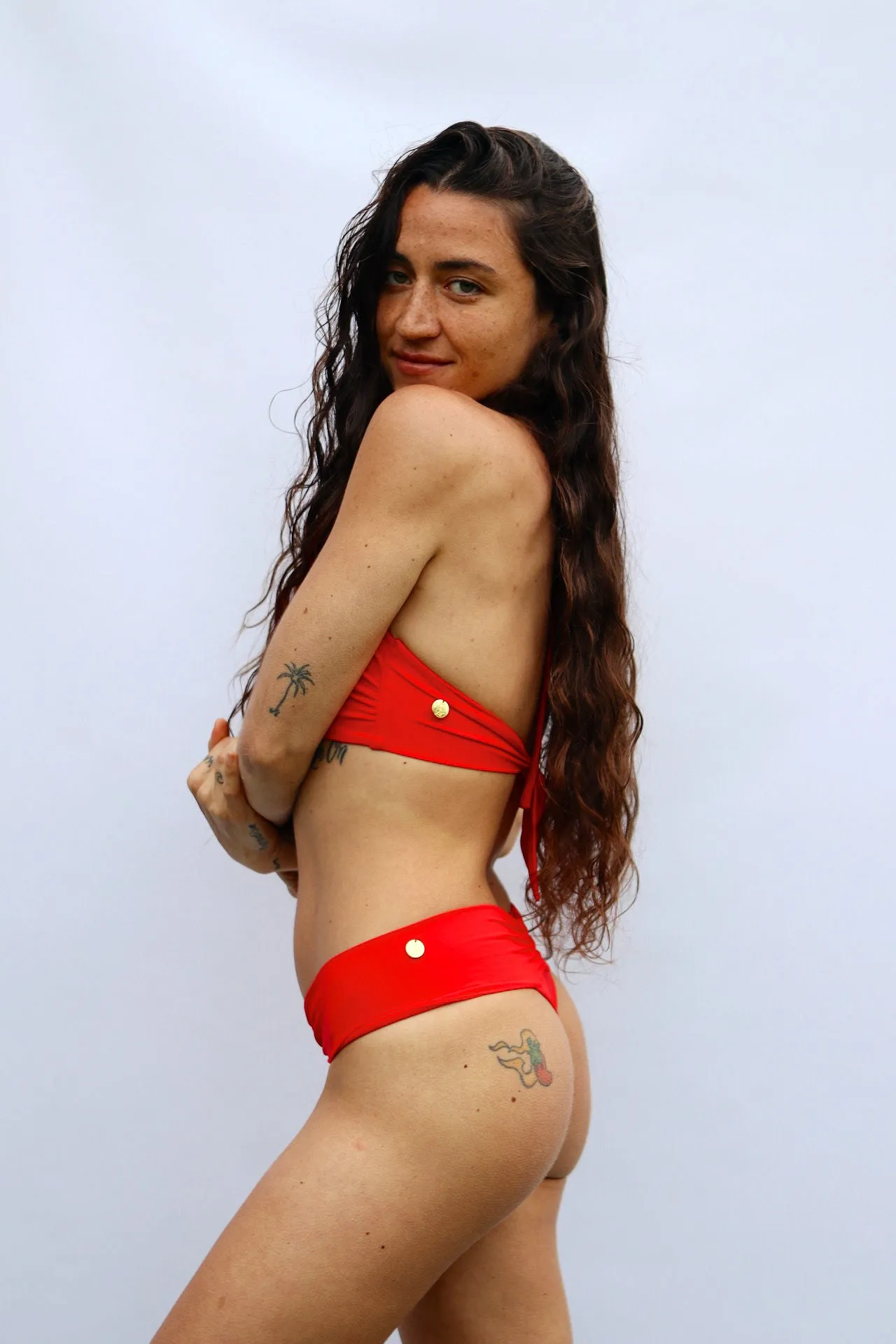 Cheeky Classic Bottoms- Red