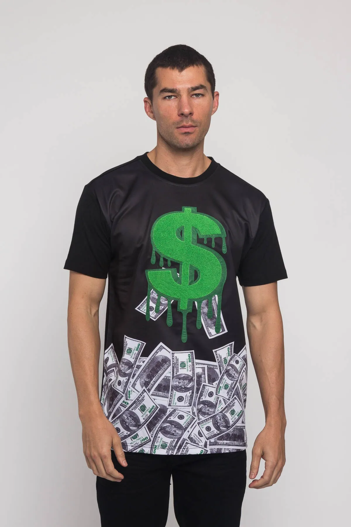 Chenille Dollar Sign T-Shirt