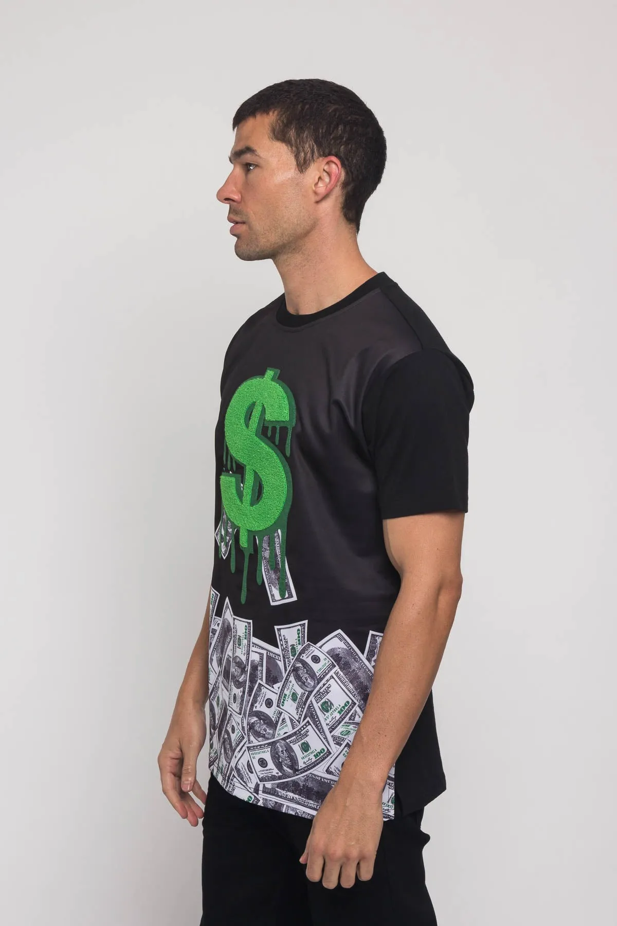 Chenille Dollar Sign T-Shirt