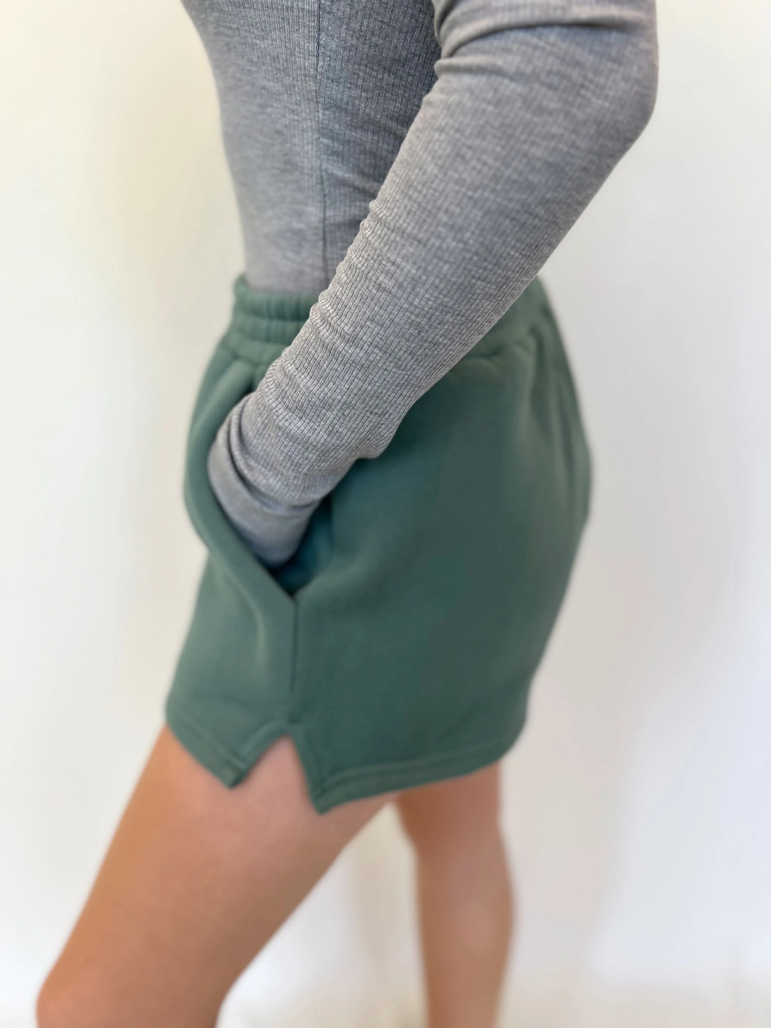 Easy Sweat Short | Pine