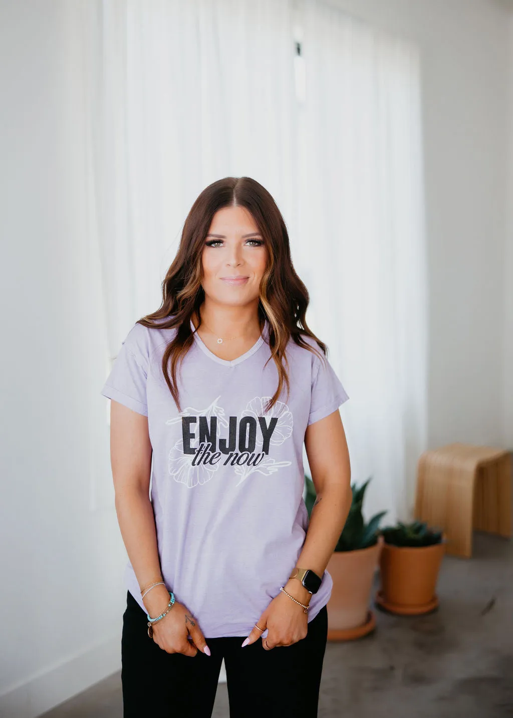 Enjoy the Now Graphic Tee