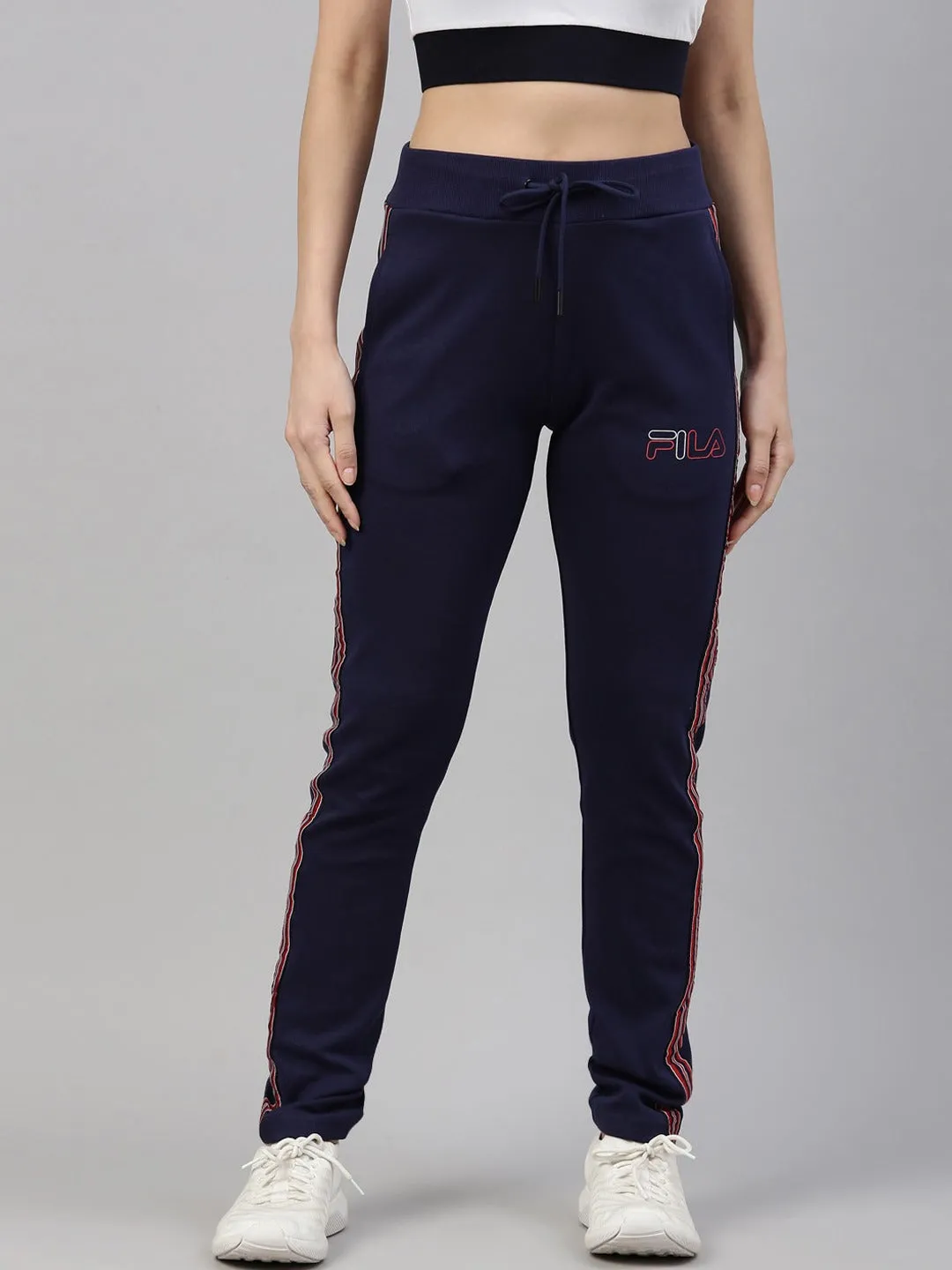 Fila Black Aisy Women's Cuffed Jogger