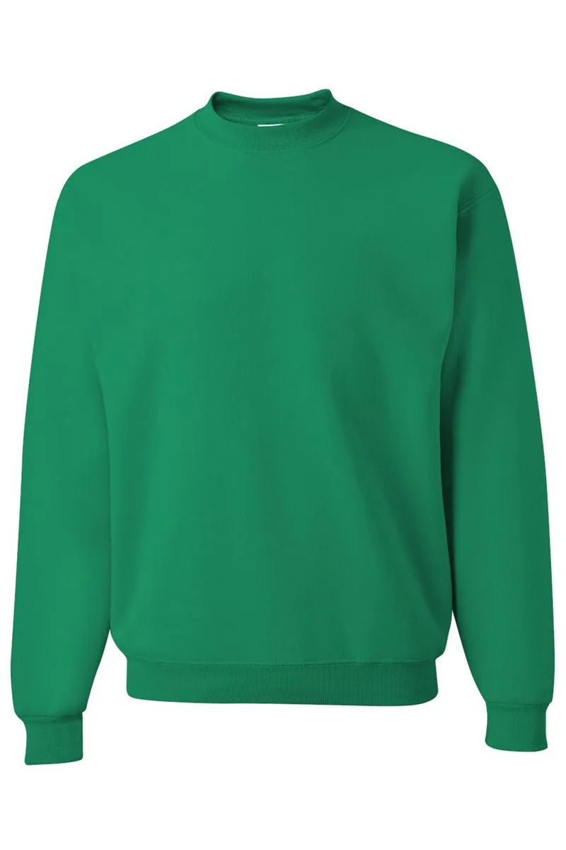 Gold Gingham Bow NuBlend Crew Sweatshirt