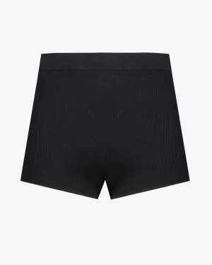 Kelly Fine Ribbed Cashmere Short