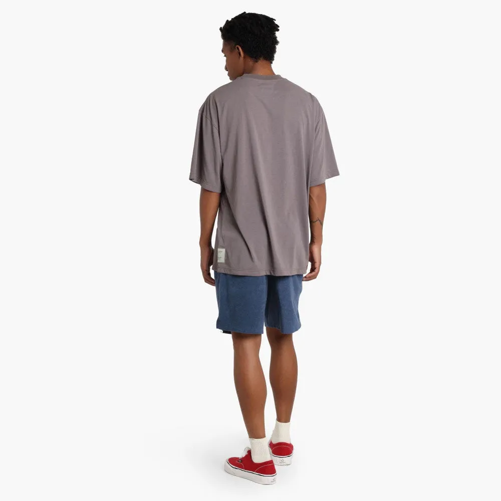 MADNESS TERRY LOOP EASY SHORTS-NAVY