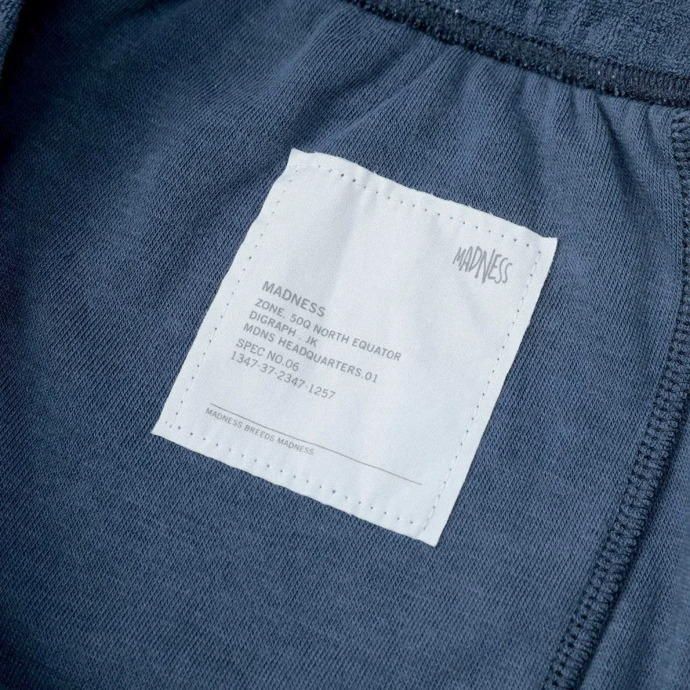 MADNESS TERRY LOOP EASY SHORTS-NAVY