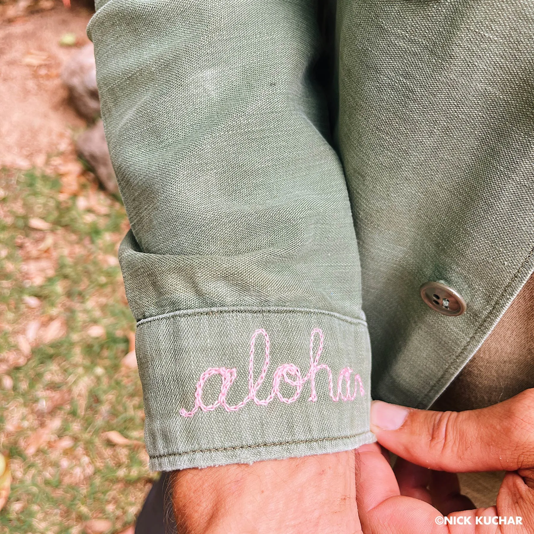 Make Lei (3) - Vintage Chain Stitch Jacket