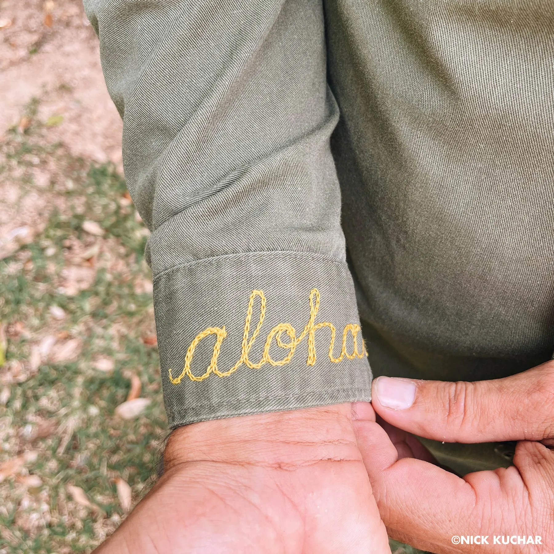 Make Lei (4) - Vintage Chain Stitch Jacket