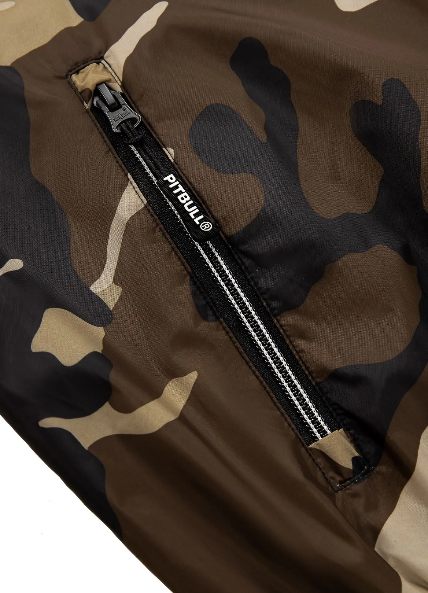 Men's hooded jacket Athletic Hilltop - Sand Camo