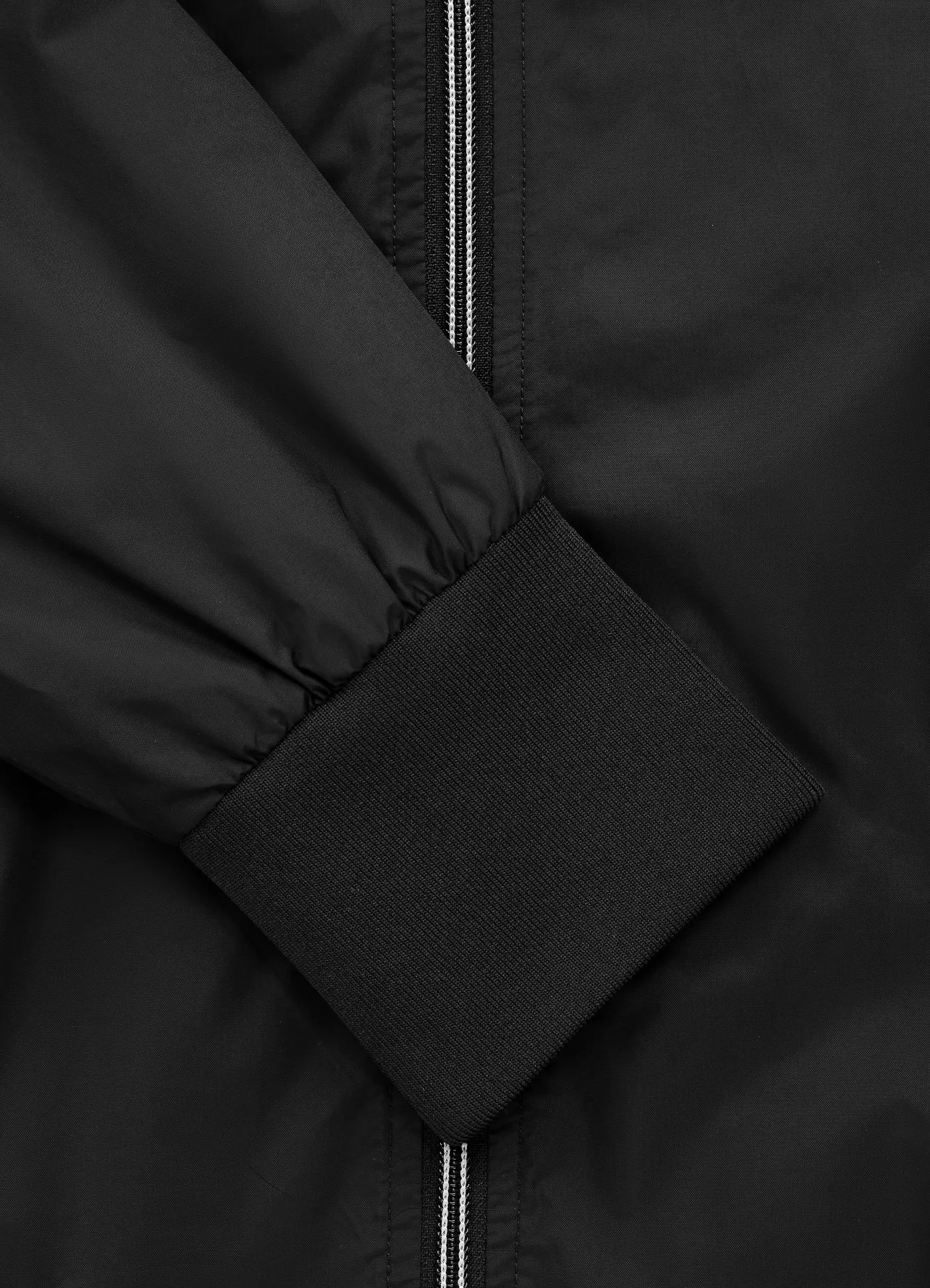 Men's hooded jacket Athletic Logo - Black