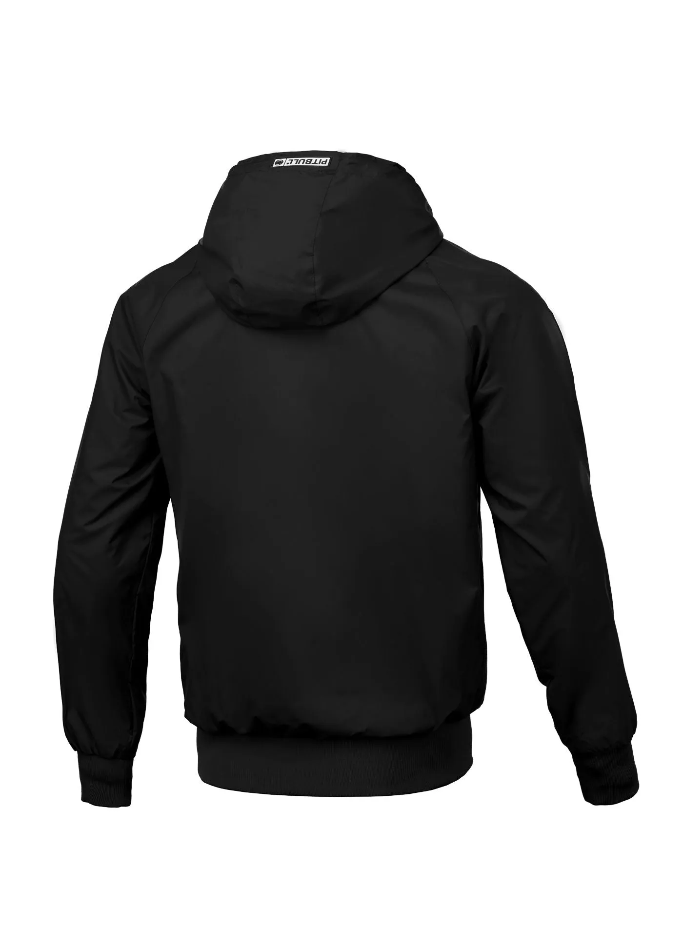 Men's hooded jacket Athletic Logo - Black