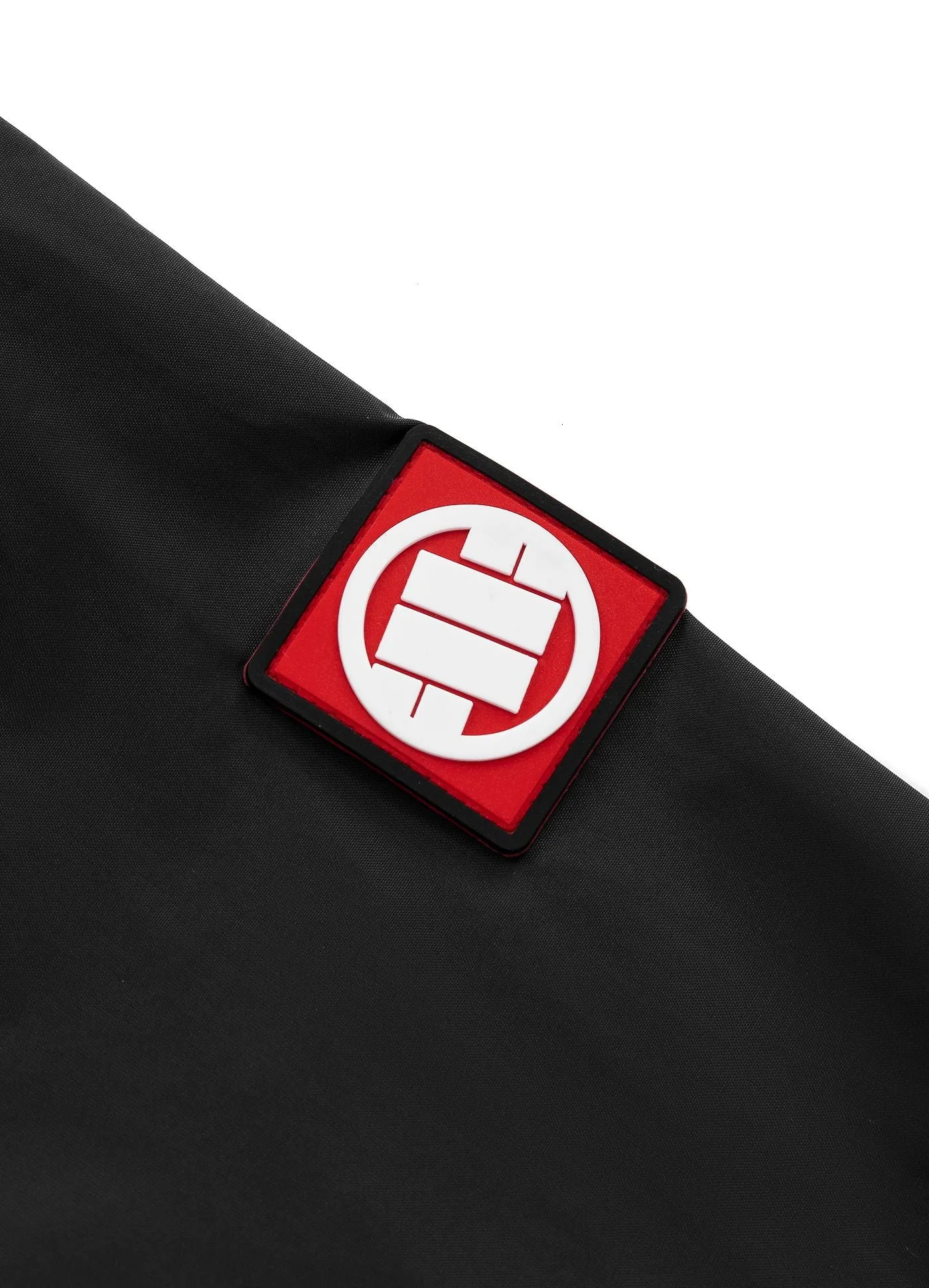 Men's hooded jacket Athletic Logo - Black