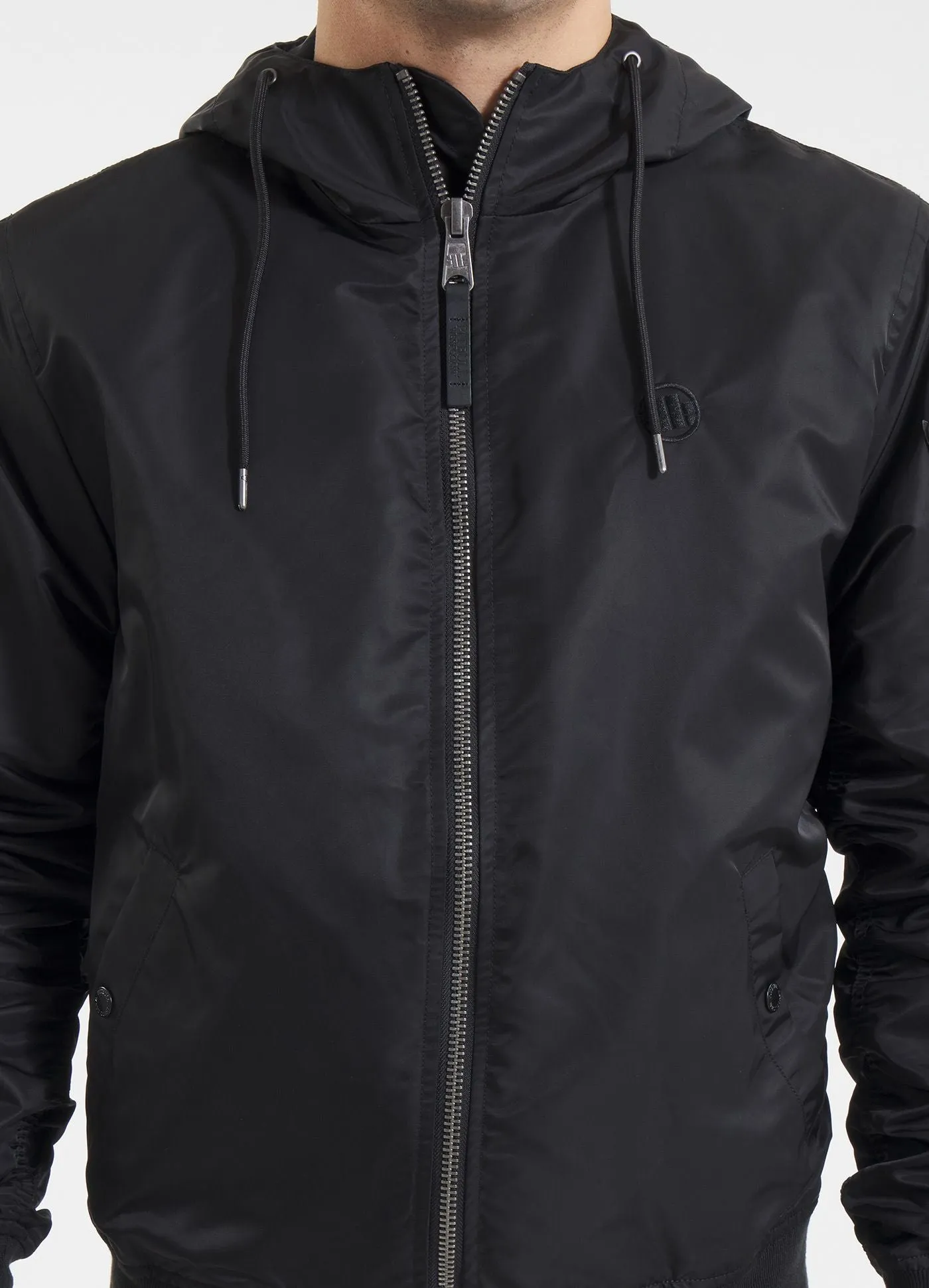 Men's hooded jacket Starwood II - Black