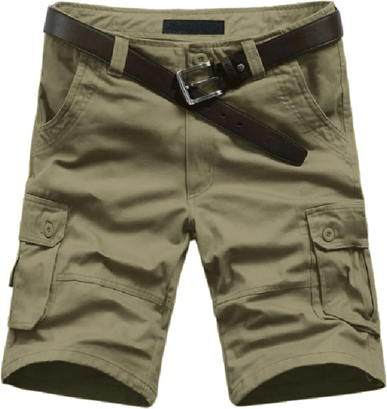 Mens Linen Shorts Khaki Denim Camouflage Big and Tall Cargo for Men 5 Inch Tee Casual Inseam Summer Wear Elastic