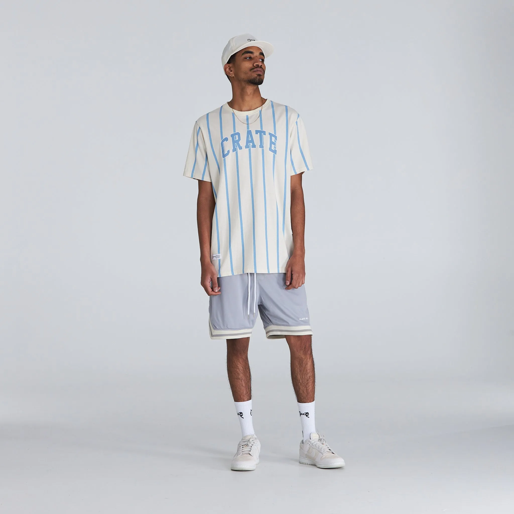 MENS VARSITY STRIPE T-SHIRT