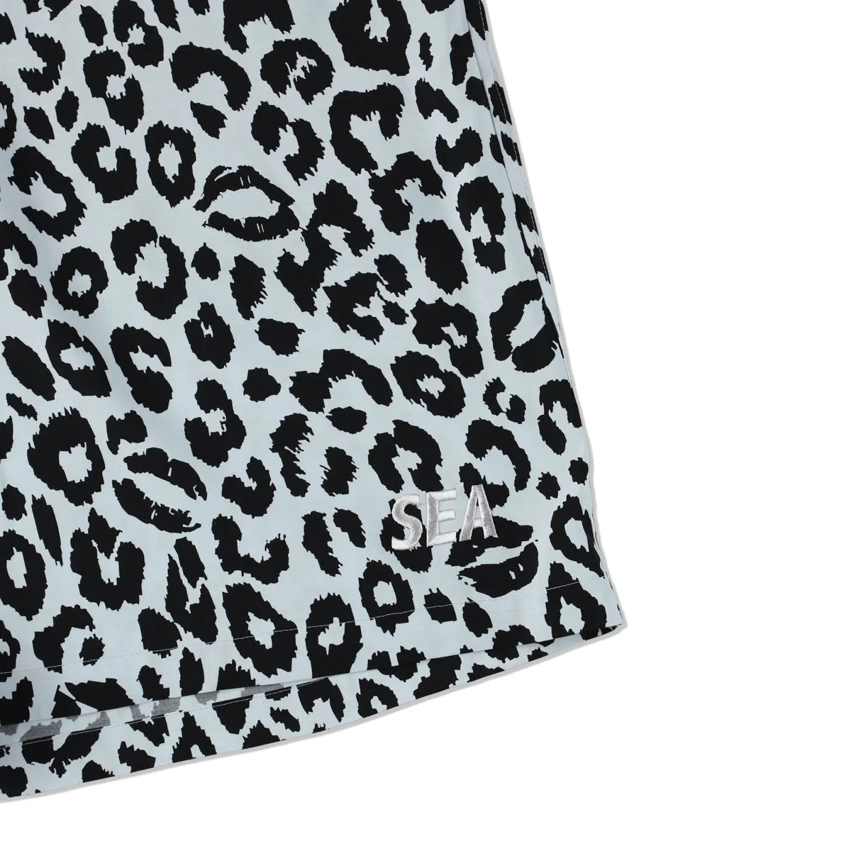 MINEDENIM x WDS Lips Leopard Print Easy Shorts