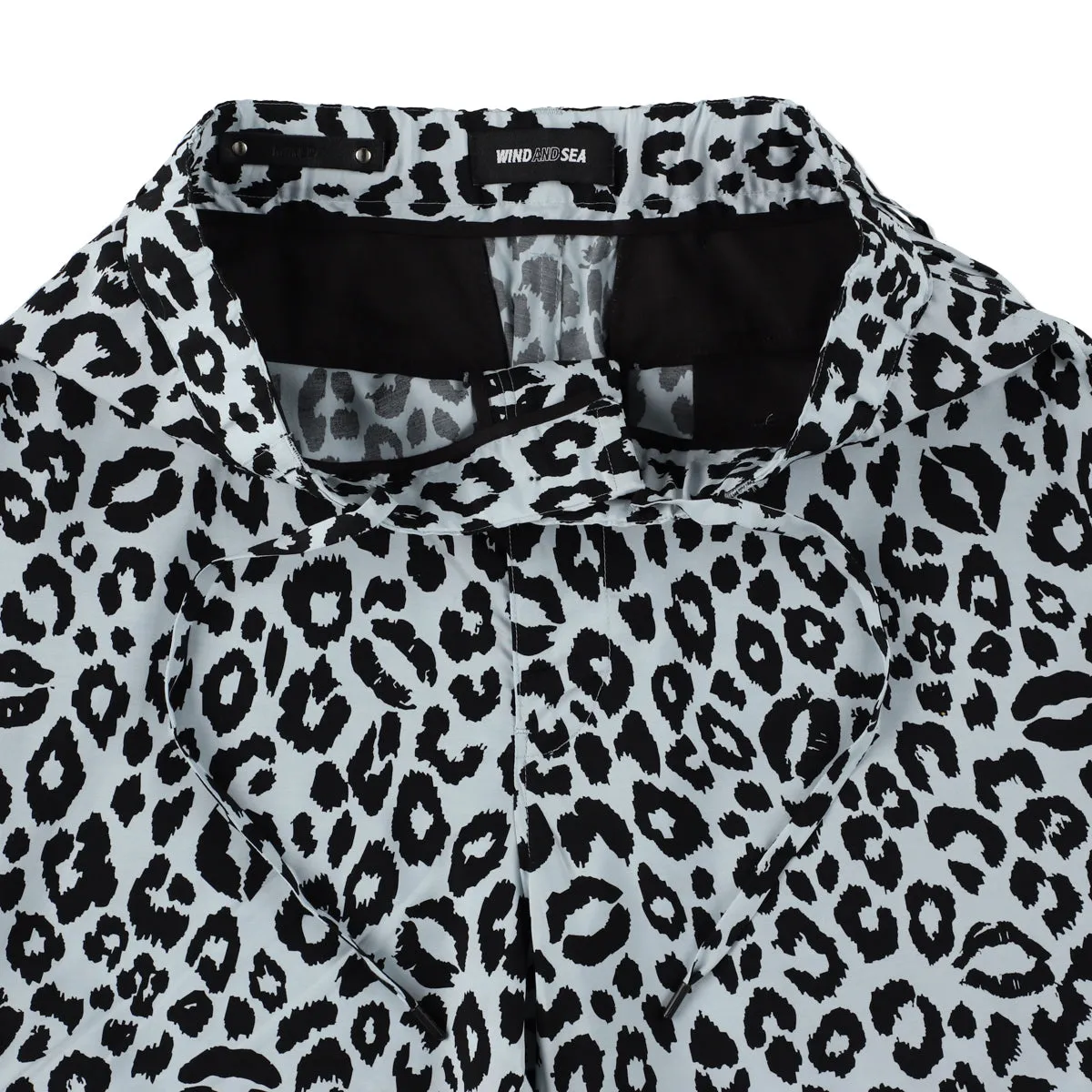 MINEDENIM x WDS Lips Leopard Print Easy Shorts