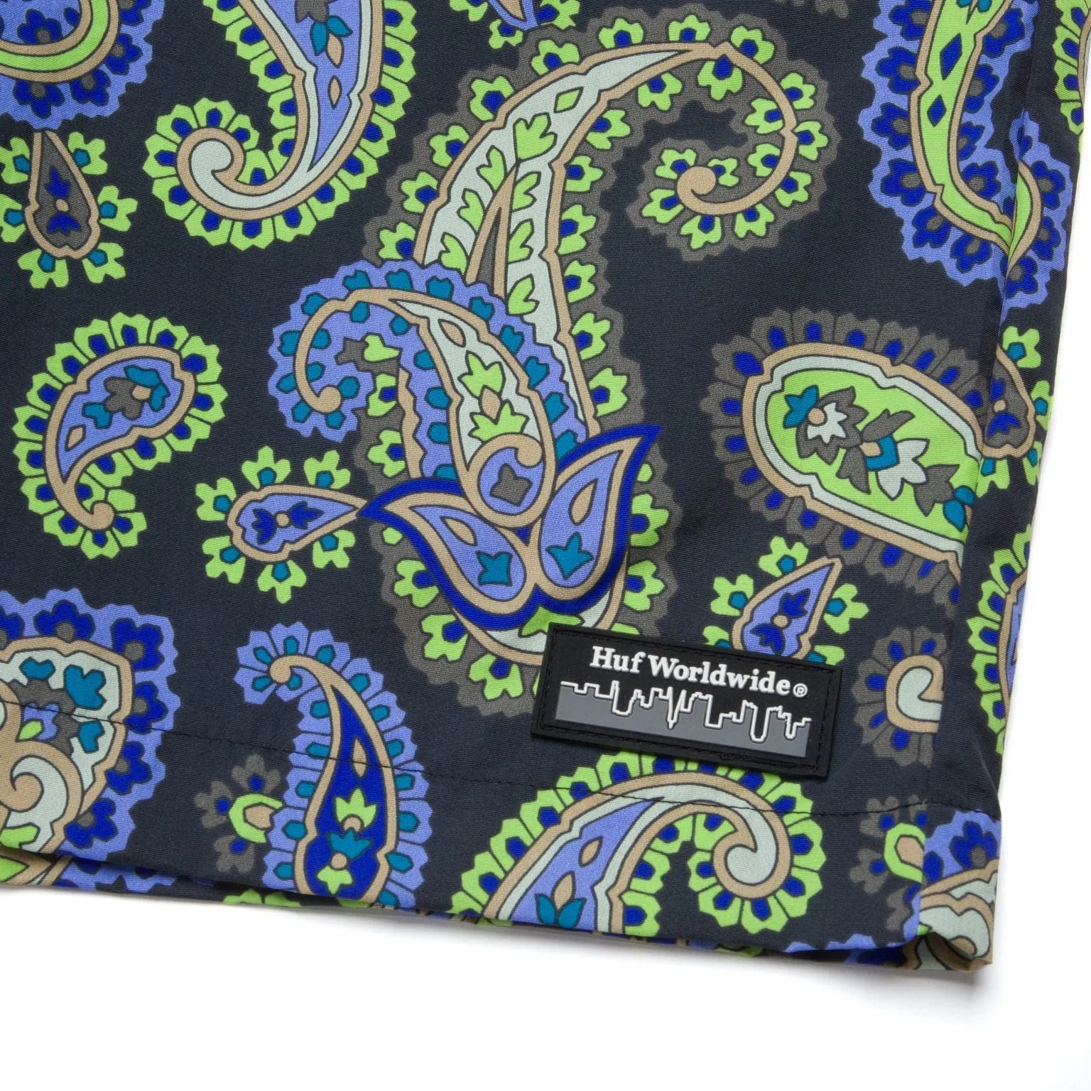 PAISLEY EASY SHORT - BLACK