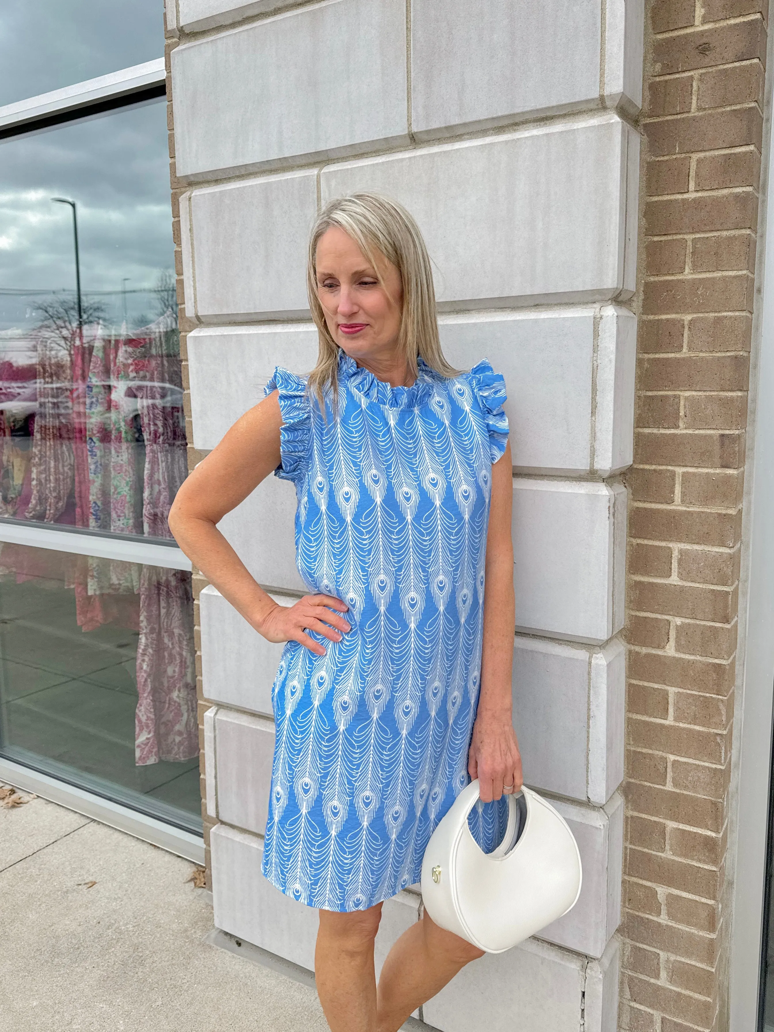 Peacock Palm Dress