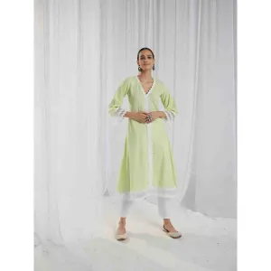 Roze Fiona White Pant