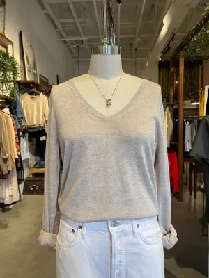 Sand Basic V Pullover