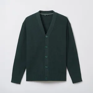 SPAO Men Long Sleeve V Neck Cardigan SPCKE49M03 Green