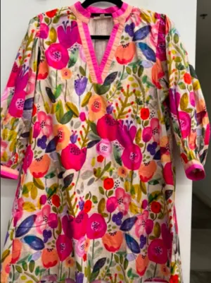 The Pink Poppy Field Dress