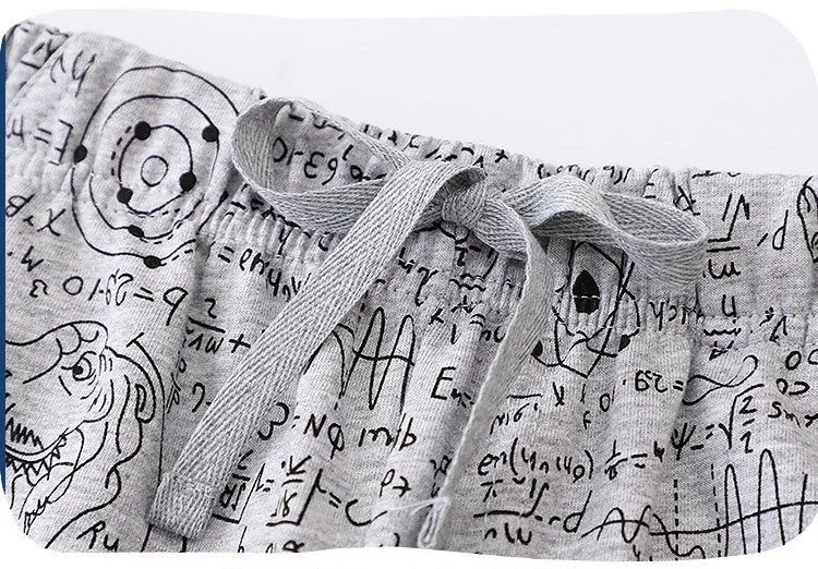 Toddler/Kid Boy Animals Print Cotton T-shirt with Shorts Set (5 Designs)