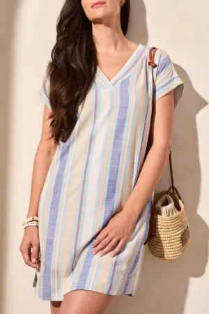 Tribal Dolman Tunic Dress - Oasis
