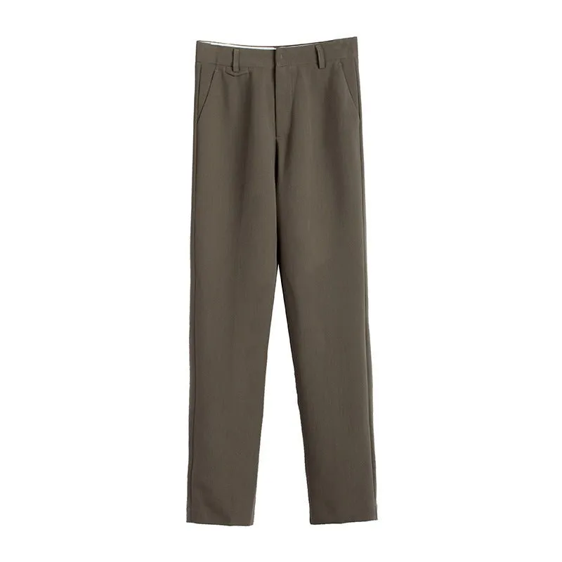 Women's Medium Thickness Professional Suit Pants