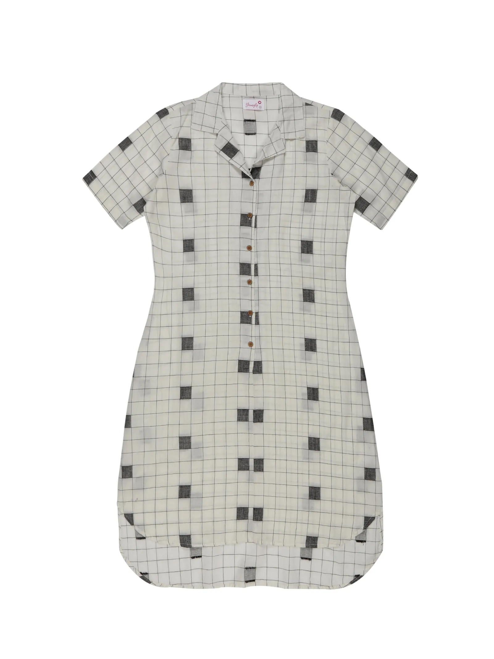 Youngly Front Button Open Kurti