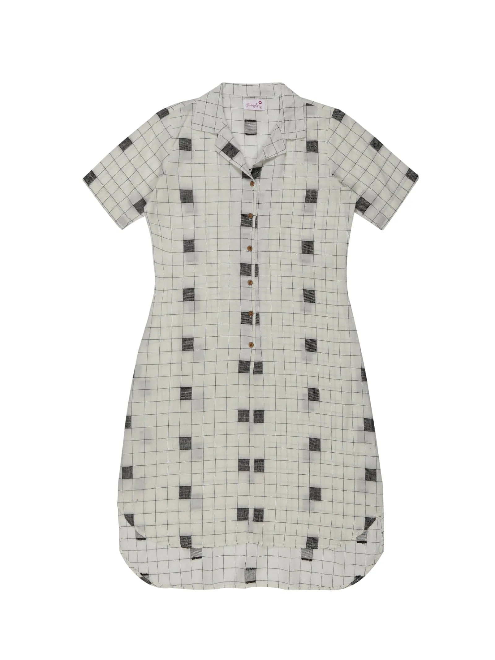 Youngly Front Button Open Kurti
