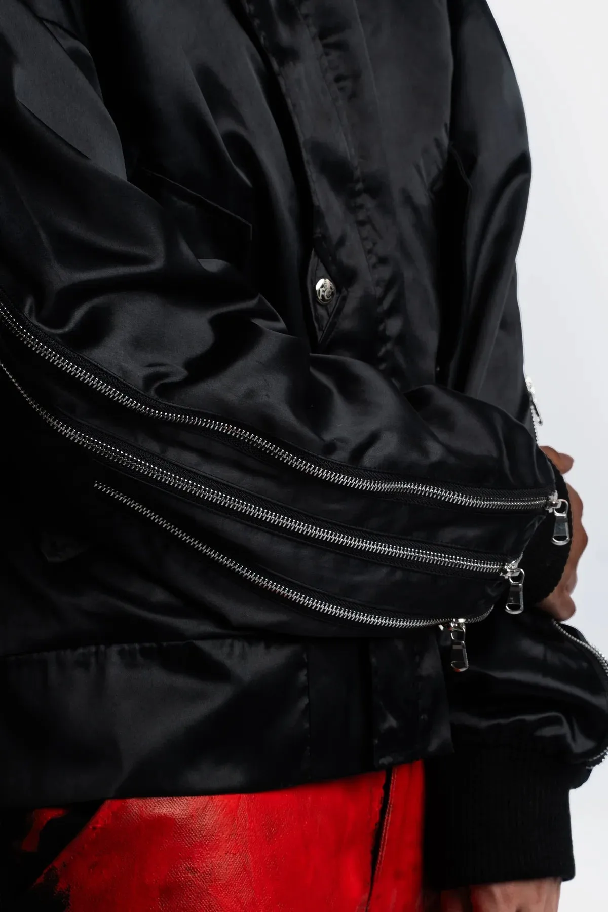 Zipper Dream Bomber Jacket