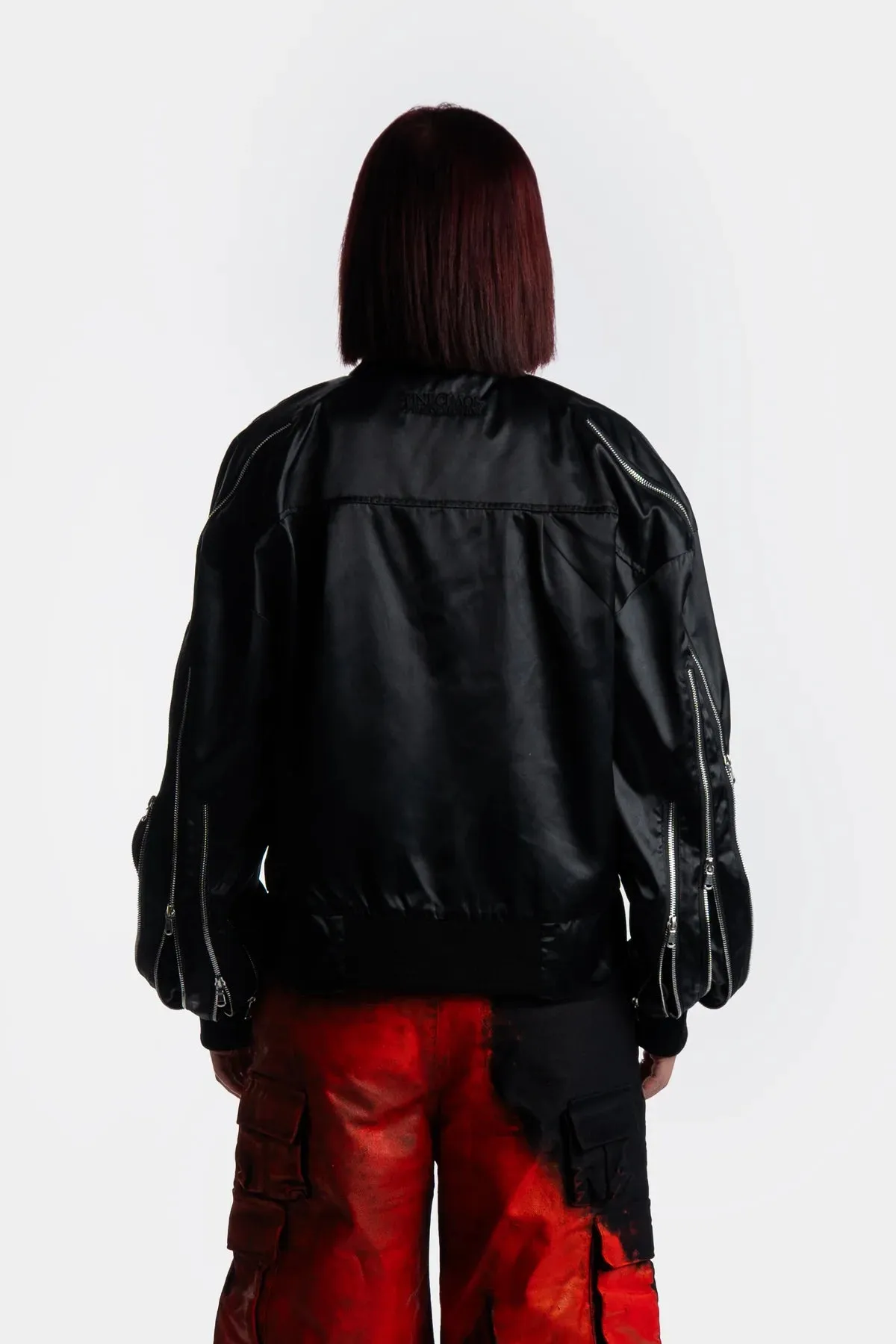 Zipper Dream Bomber Jacket