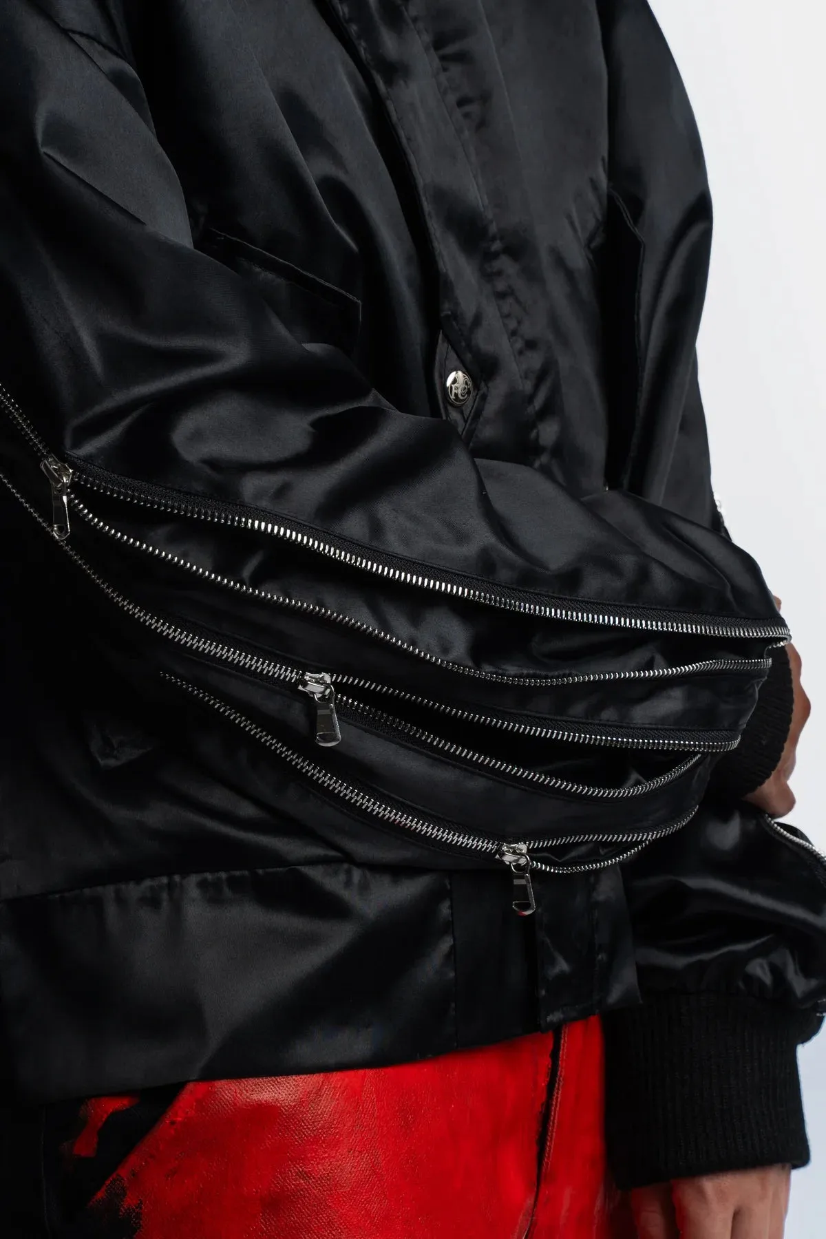 Zipper Dream Bomber Jacket